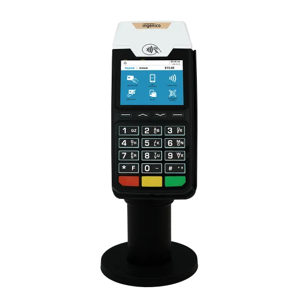 Bankterminal – Integrert med kassen — sømløs betaling.